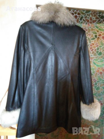 Кожено палто , снимка 1 - Палта, манта - 27034375