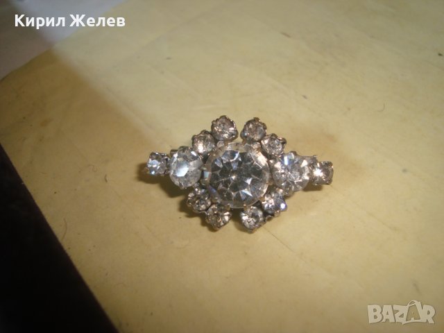 СКЪПОЦЕННА КРИСТАЛНА СРЕБРИСТА АРТ БРОШКА 27413, снимка 11 - Други - 37752083