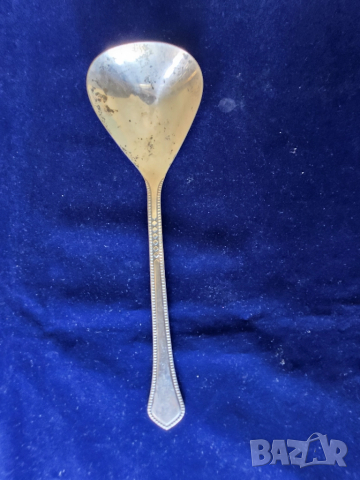 лъжички -12 бр. и вилички -6 бр. позлатени/посребрени мелхиор + лопатки за торта - 4 бр., други,СССР, снимка 12 - Други - 49867675