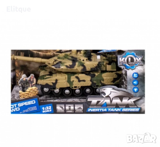 Детски инерционен танк със звук и светлина, снимка 7 - Други - 52745018