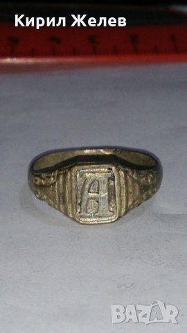 Старинен пръстен сачан над стогодишен - 59911, снимка 1 - Пръстени - 29012334