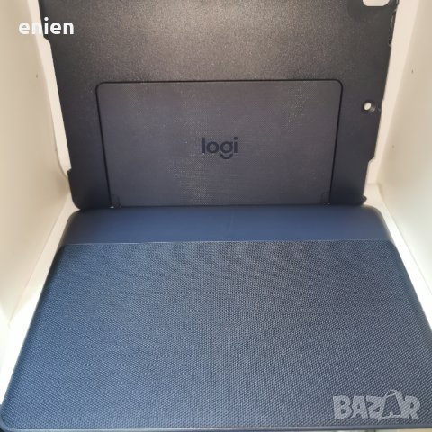 Logitech безжична клавиатура с кейс и поставка за iPad PRO 10.5 / употребяван, снимка 2 - Аксесоари за Apple - 40290655