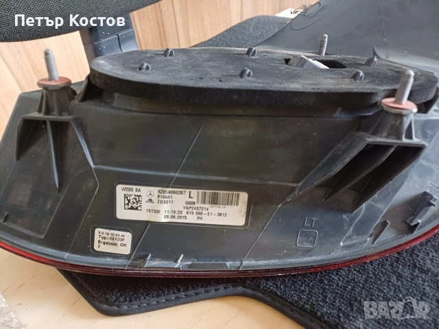 Mercedes C W205 десен стоп за части, снимка 3 - Части - 53580783