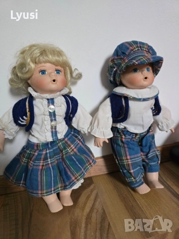 Две порцеланови кукли, снимка 3 - Колекции - 52859317