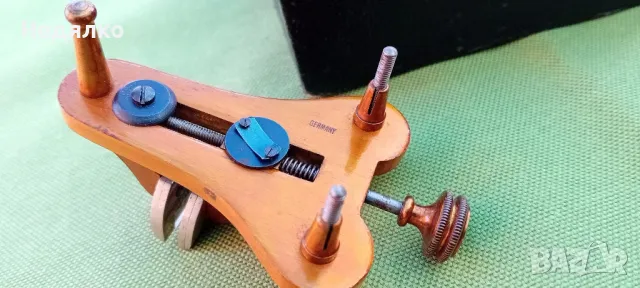 Старинен немски часовникарски инструмент,уред, снимка 12 - Антикварни и старинни предмети - 47931498