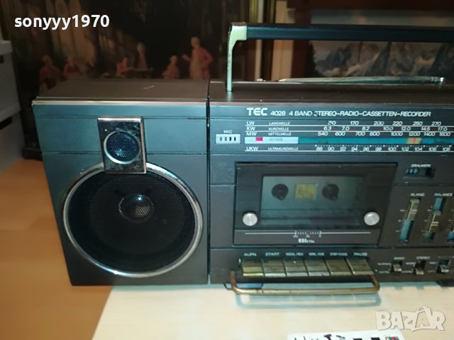 tec 4028 1112221800, снимка 2 - Радиокасетофони, транзистори - 38976182
