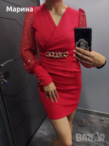 Дамска официална/елегантна рокля, снимка 12 - Рокли - 52666526