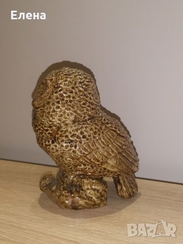 Страхотен ръчно изработен бухал, снимка 4 - Статуетки - 34835905