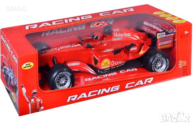 Формула F1 червена кола със звук и светлина 110