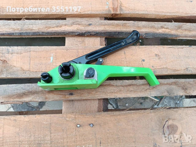 Неизползван Чембер машина - Ръчен обтегач за PP и PET чемберосващи ленти до 19мм, снимка 5 - Други инструменти - 53022697