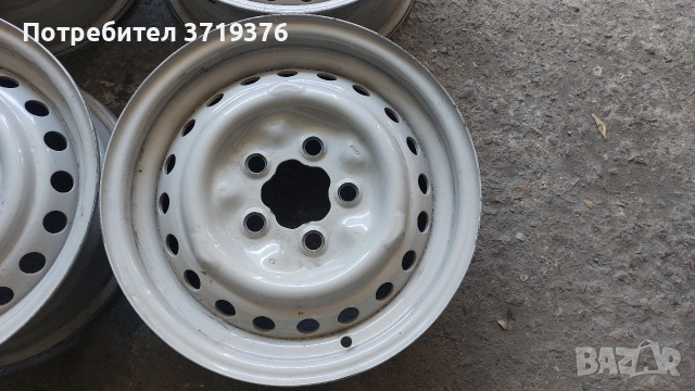 Метални джанти 5х112 14 цола , снимка 3 - Гуми и джанти - 53396179