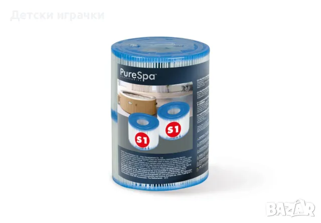 Филтър Intex, S1 Cartridge, полиестер, 20.32 см, за джакузи