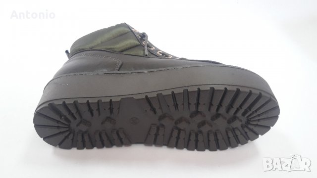 Дамски боти Lucky shoes 3284 тъмно зелени, снимка 4 - Дамски боти - 27042454