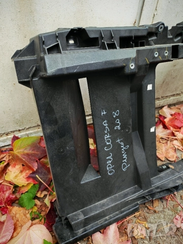 Оригинален панел, очиларка, основа радиатор Peugeot 208 Opel Corsa F бензин или Дизел , снимка 2 - Части - 52299766