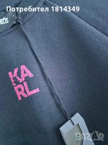 Блуза Karl Lagerfeld , снимка 3 - Блузи с дълъг ръкав и пуловери - 47643321