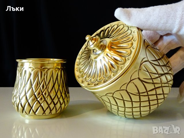 Дву стенна чаша за уиски,халба,захарница от месинг. , снимка 7 - Антикварни и старинни предмети - 32380668