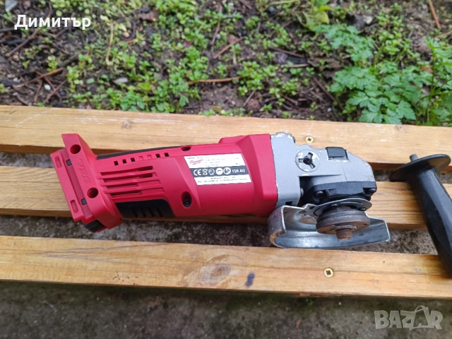 Milwaukee V28 AG тяло на акумулаторен ъглошлайф 28V, снимка 6 - Други инструменти - 52517038