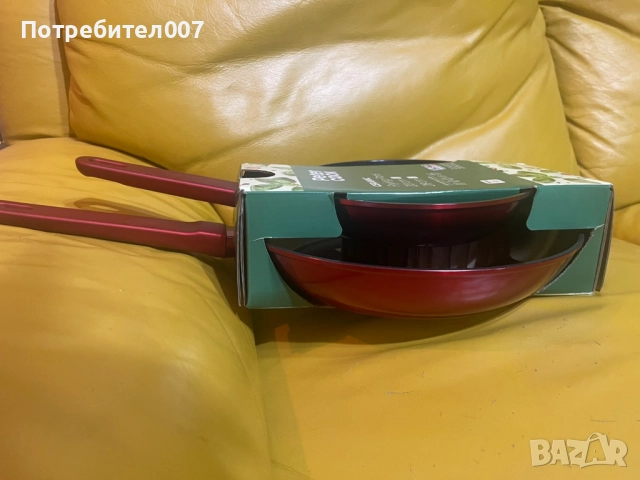 Комплект керамични тигани Peter cook, снимка 4 - Съдове за готвене - 51800534