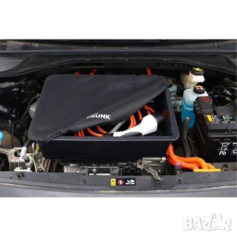 Кутия Rati Frunk за преден багажник на Hyundai Kona Electric 2018-2023, Kia e-Niro 2018-2021, Kia e-, снимка 6 - Аксесоари и консумативи - 51061399