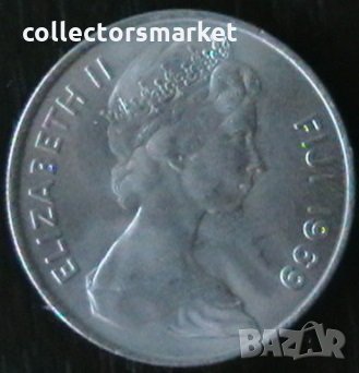10 цента 1969, Фиджи, снимка 2 - Нумизматика и бонистика - 35180790