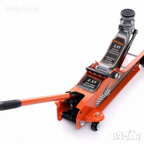 Нископрофилен хидравличен крик тип крокодил KRAFT&DELE, 2.5 T, 80 – 360 мм, снимка 2 - Други инструменти - 47613260