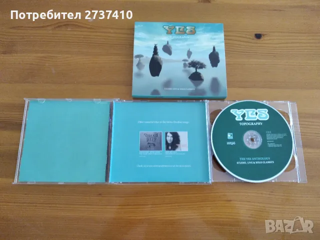 YES - TOPOGRAPHY THE YES ANTOLOGY 2cd 20лв оригинални дискове  , снимка 4 - CD дискове - 47421835