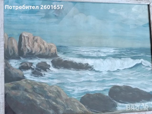 Стара българска картина., снимка 2 - Картини - 51344784