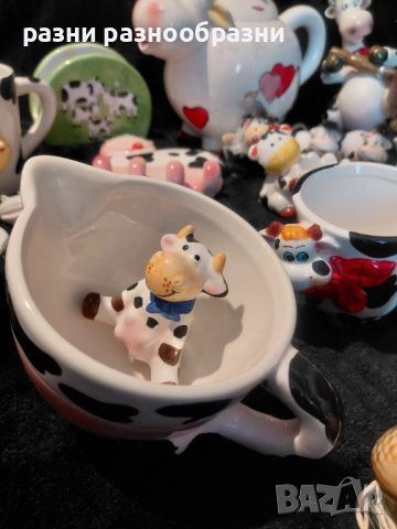 Колекция от фигурки на крави, снимка 10 - Колекции - 51989345