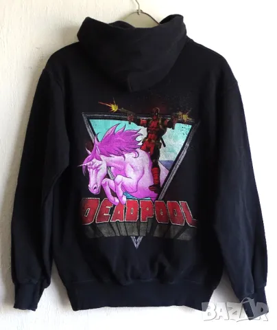 Deadpool Unicorn Marvel Universal Music - суичър с качулка, снимка 2 - Суичъри - 50155130