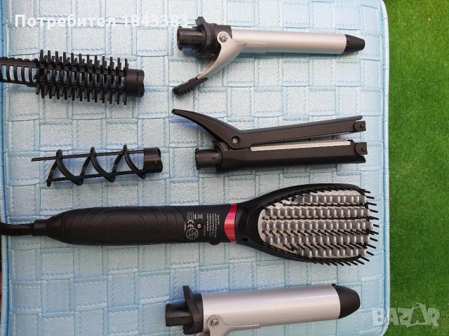 Преса за коса Solac 7в1, снимка 5 - Преси за коса - 28902560