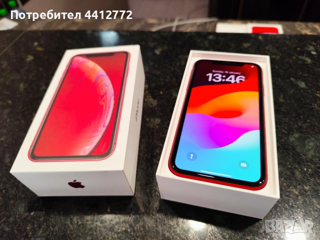 Като нов - IPHONE XR Red 64GB, снимка 3 - Apple iPhone - 53139572