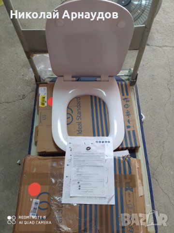Ултратънка тоалетна седалка IDEAL STANDARD , снимка 4 - ВИК - 43954898
