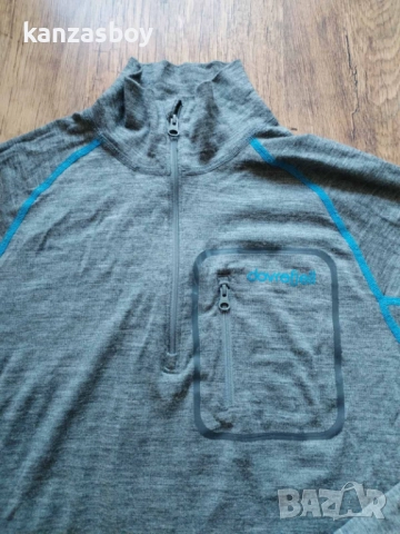 dovrefjell merino wool - мъжка мерино блуза М, снимка 3 - Блузи - 52793642