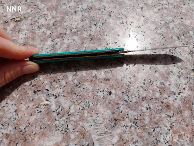 Старо джобно ножче , снимка 3 - Ножове - 51604647