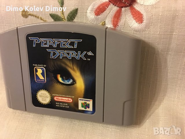 Perfect Dark Nintendo 64 N64 PAL, снимка 2 - Игри за Nintendo - 39811818