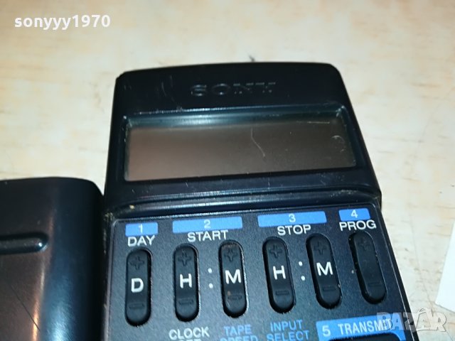 sony rmt-v146e vhs vtr/tv remote germany 1706211401, снимка 14 - Дистанционни - 33247049