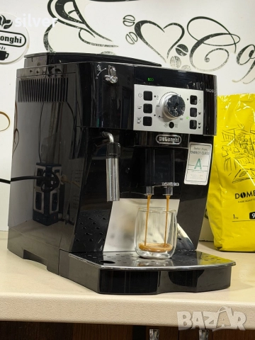 Кафемашина кафе автомат delonghi magnifica S с гаранция, снимка 4 - Кафемашини - 52880996