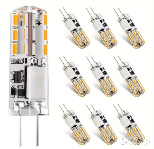 6 броя Led крушки G4 12V 1W, снимка 4 - Лед осветление - 52972139