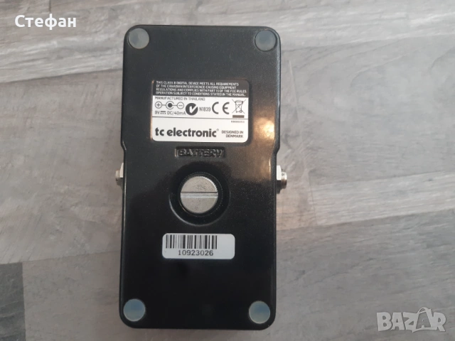 Ефект за китара- TC electronic- Dark Matter; rail адаптер, BOSS AC-3, CS-3, снимка 3 - Китари - 53603245