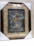 Икона голяма с обков , А модел  Пресвета Богородица майка с младенеца, снимка 3