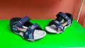 Английски детски сандали с естествена кожа стелка , снимка 1 - Детски сандали и чехли - 28843763