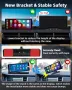350° въртящ се обектив10,26-инчов безжичен Apple CarPlay автомобилен екран и 4K преносAndroid камера, снимка 5