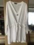 Бяла риза памук и коприна, снимка 1 - Ризи - 37219224
