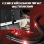 Електрически кухненски кран с моментален нагревател - проточен - 3200W – Черен мат, снимка 8