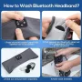 Слушалки за сън, Bluetooth лента за глава, слушалки за сън, снимка 6