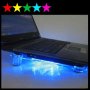 USB охладител за лаптоп с 3 неонови вентилатора Coolding Pad, снимка 3