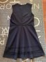 Тъмносиня елегантна рокля H&M без ръкави., снимка 4