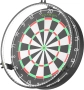 STASUN 360° светлина за дартс, бяло LED осветление, 12W 6500K, магнитно, снимка 1
