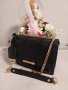 Луксозна Черна чанта/реплика  Michael Kors  код SG303, снимка 1 - Чанти - 39333132