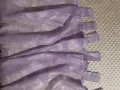 Пердета,два броя,лилави,с панделки за разделяне,декорация, снимка 5